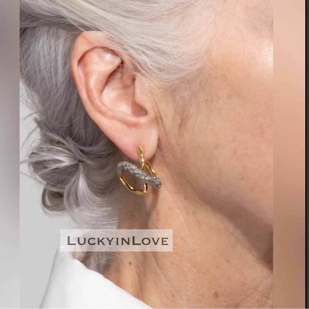 Alexis Bittar sculpted platinum